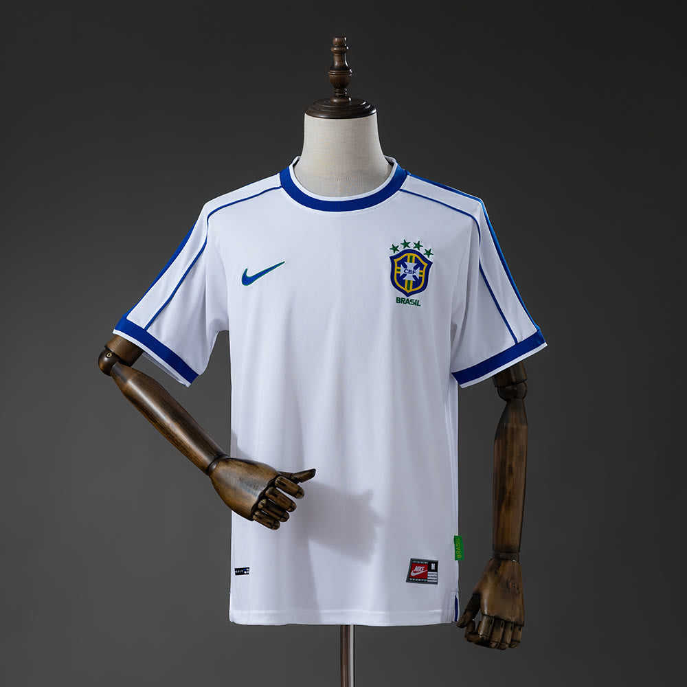 Camiseta Brasil Visitante 1998 Adultos