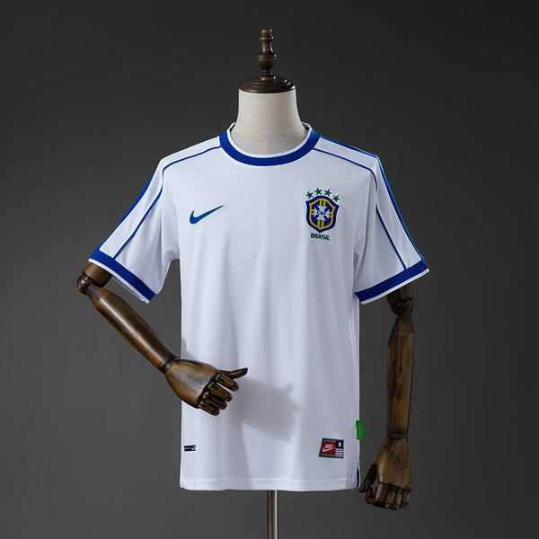 Camiseta Brasil Visitante 1998 Adultos