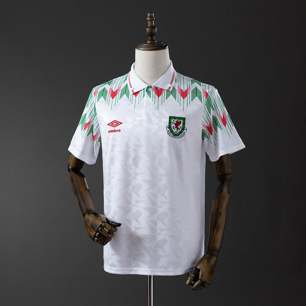 Camiseta Gales Visitante 90/92 Adultos