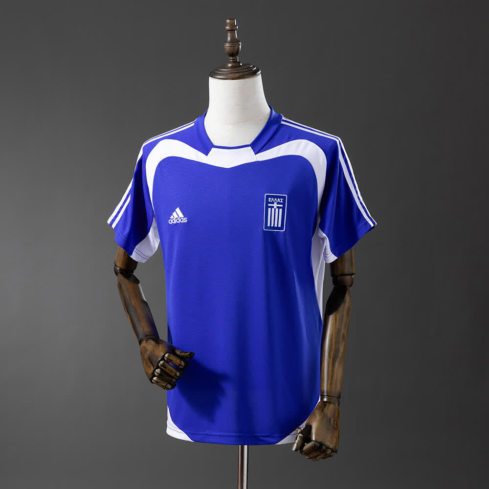 Camiseta Grecia Visitante 2004 Adultos