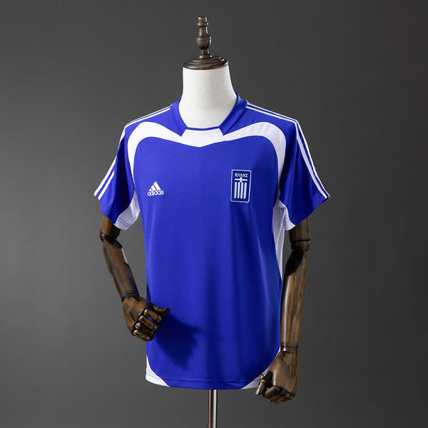 Camiseta Grecia Visitante 2004 Adultos