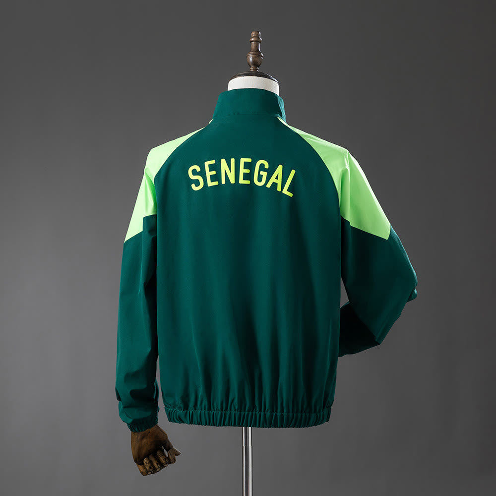 Cortavientos Senegal Verde Oscuro 2026 Adultos