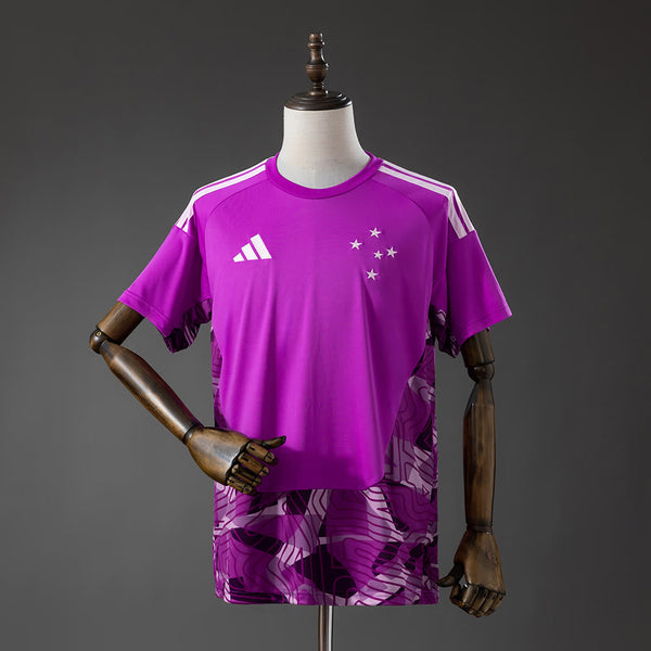 Camiseta Cruzeiro Portero Morado 26/27 Adultos