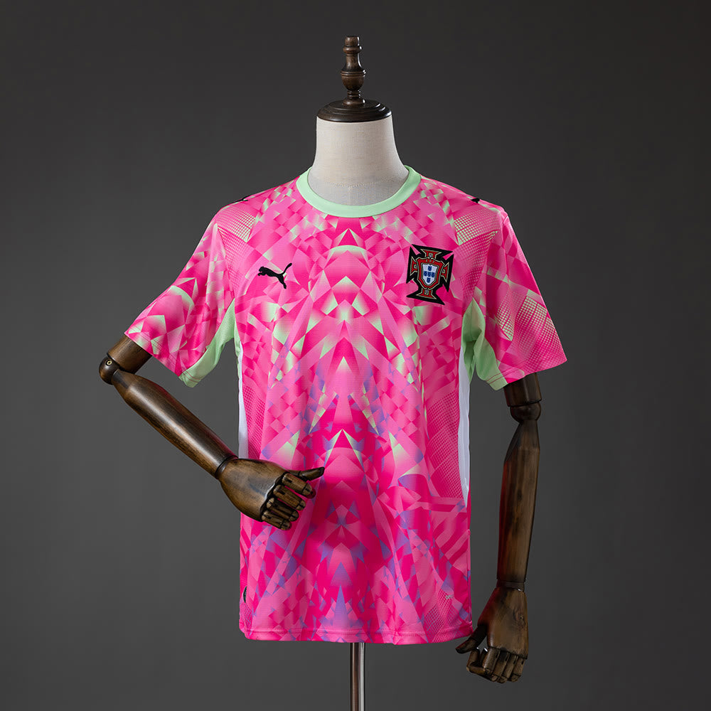 Camiseta Portugal Portero Rosa 2026 Adultos