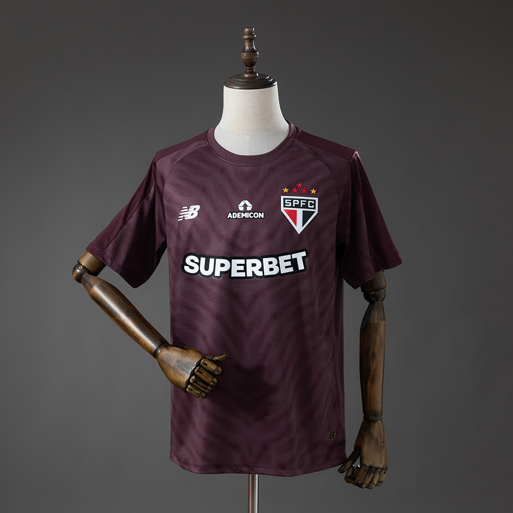 Camiseta São Paulo Portero Vinotinto 26/27 Adultos