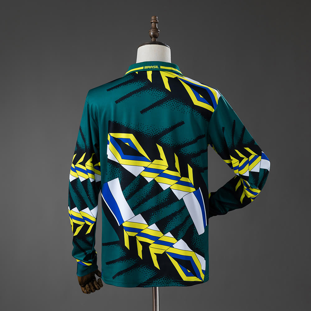 Camiseta Brasil Portero Manga Larga 96/97 Adultos