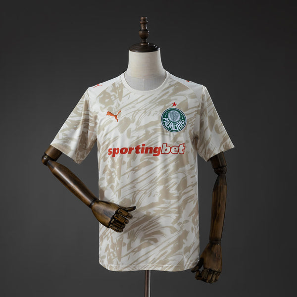 Camiseta Palmeiras Portero Visitante Beige 26/27 Adultos