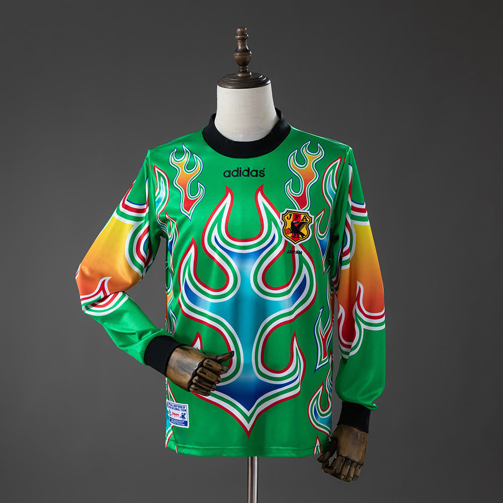 Camiseta Japón Portero Manga Larga 1998 Adultos