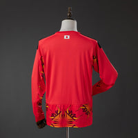 Camiseta Japón Portero Rojo Manga Larga 2026 Adultos
