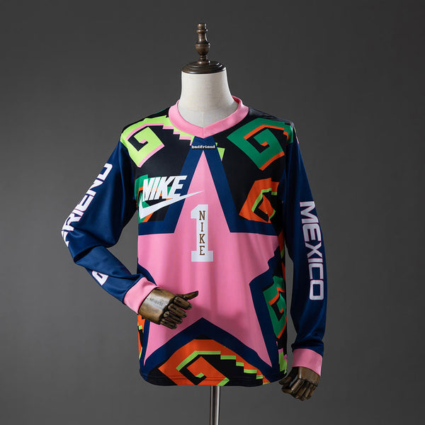 Camiseta México Jorge Campos Portero Manga Larga Adultos