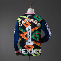 Camiseta México Jorge Campos Portero Manga Larga Adultos