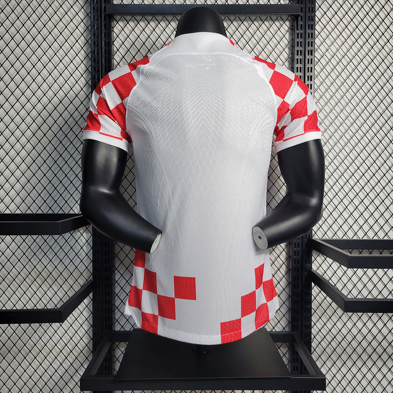 Camiseta Croacia Local 2022 Adultos [PLAYER VERSION]
