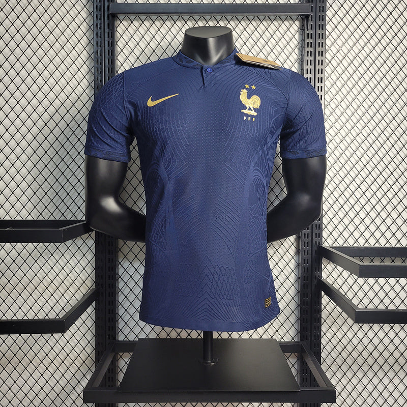 Camiseta Francia Local 2022 Adultos [PLAYER VERSION]