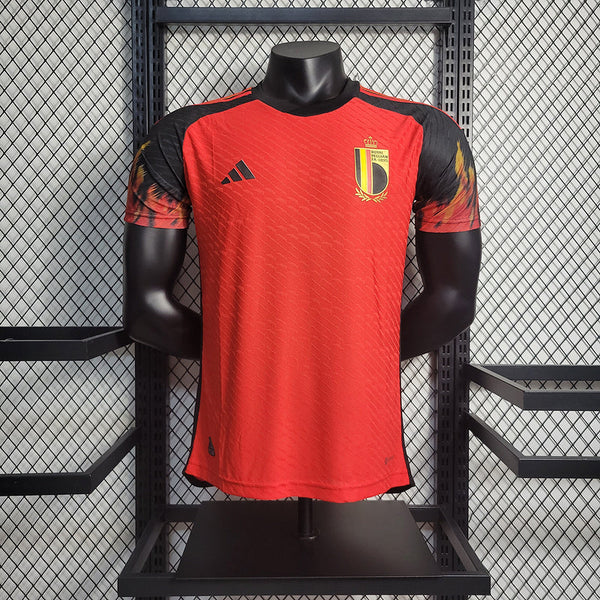 Camiseta Bélgica Local 2022 Adultos [PLAYER VERSION]