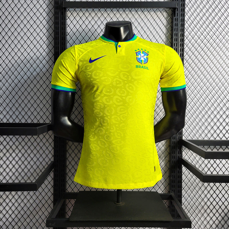 Camiseta Brasil Local 2022 Adultos [PLAYER VERSION]