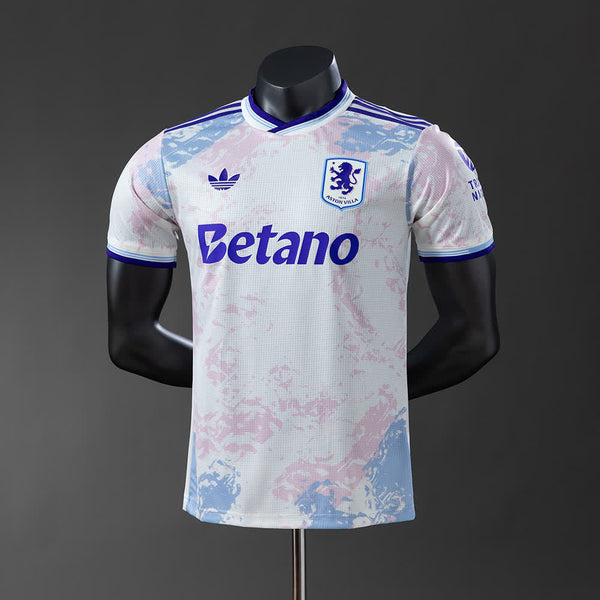 Camiseta Aston Villa Visitante 25/26 Adultos [PLAYER VERSION]