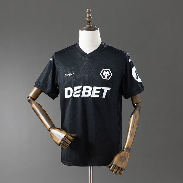 Camiseta Wolverhampton Portero Negro 25/26 Adultos