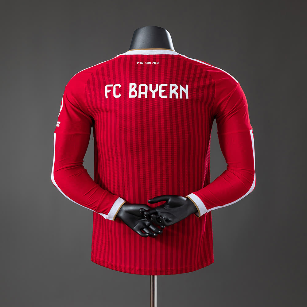 Camiseta Bayern Múnich Local Manga Larga 26/27 Adultos [PLAYER VERSION]