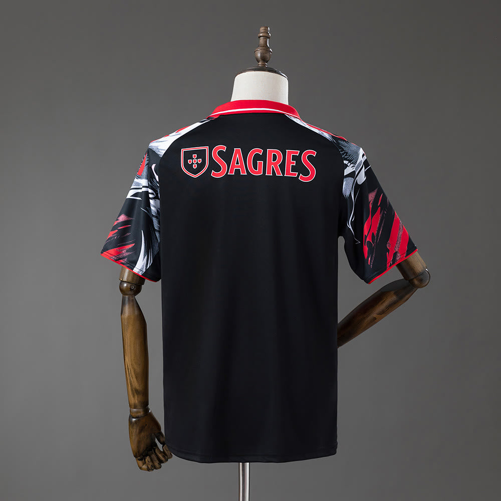 Camiseta Benfica Edición Especial Eagle Negro y Blanco 26/27 Adultos