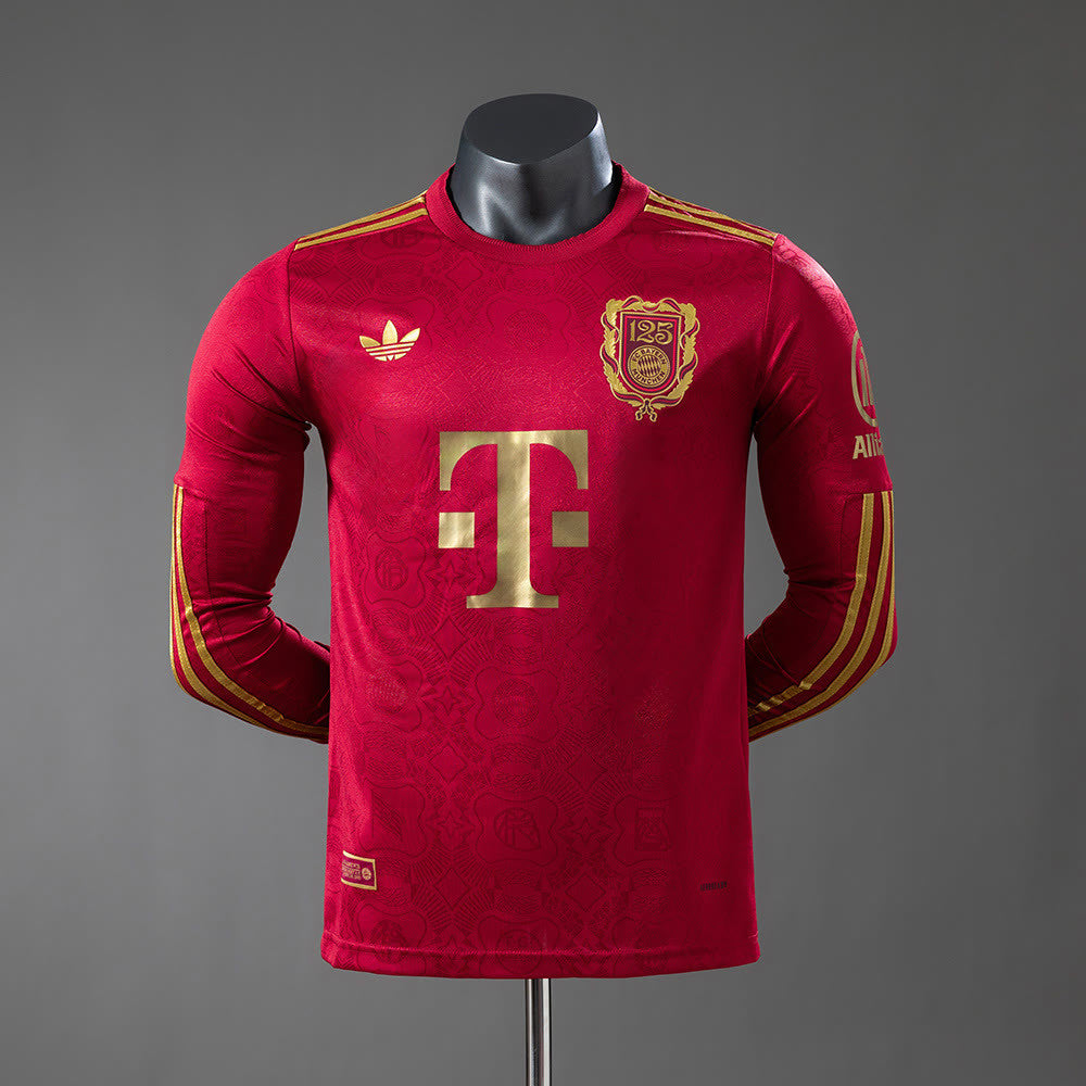 Camiseta Bayern Múnich 125 Aniversario Manga Larga 25/26 Adultos [PLAYER VERSION]