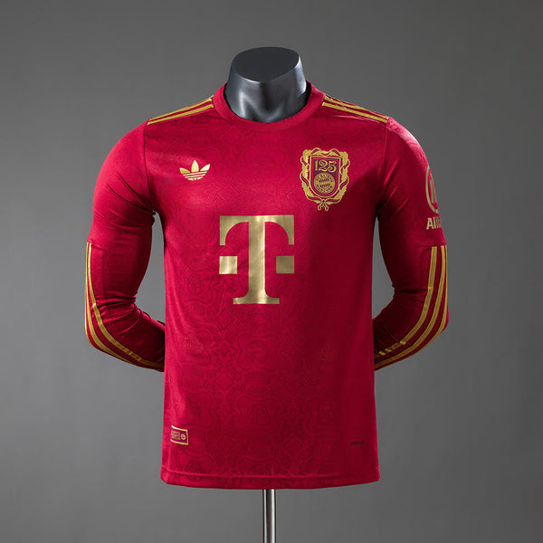 Camiseta Bayern Múnich 125 Aniversario Manga Larga 25/26 Adultos [PLAYER VERSION]