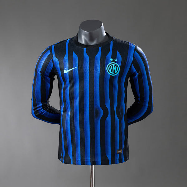 Camiseta Inter Local Manga Larga 25/26 Adultos [PLAYER VERSION]