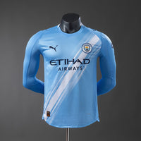 Camiseta Manchester City Local Manga Larga 25/26 Adultos [PLAYER VERSION]
