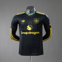 Camiseta Manchester United Tercera Manga Larga 25/26 Adultos [PLAYER VERSION]