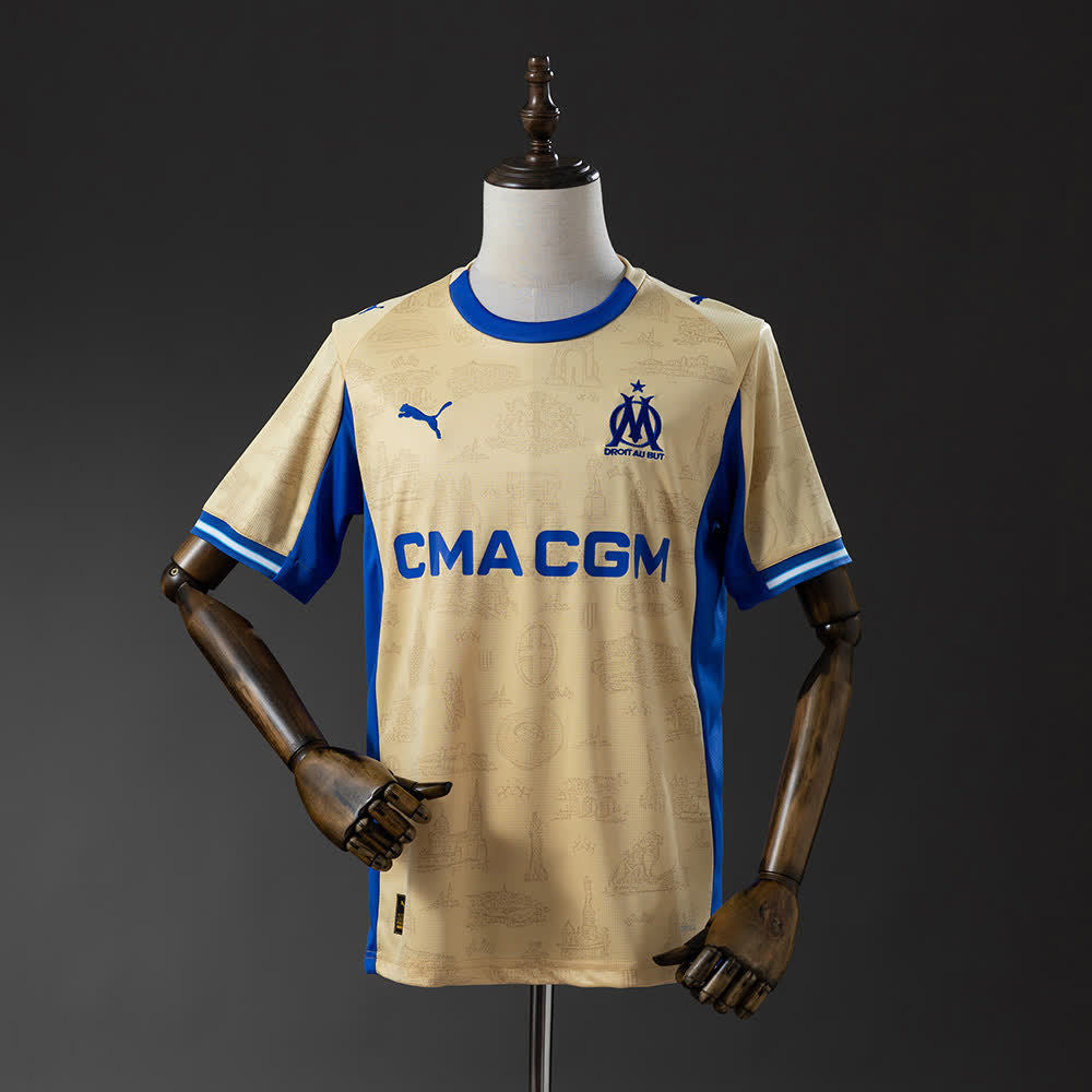 Camiseta Olympique de Marsella Tercera 25/26 Adultos