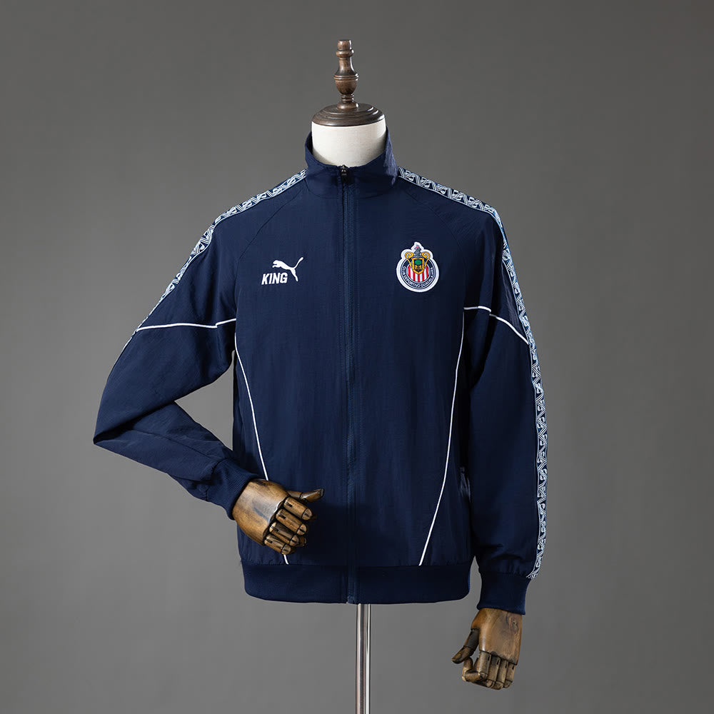 Cortavientos Chivas Guadalajara Azul Marino 2026 Adultos