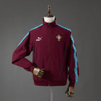 Cortavientos Portugal Vinotinto 2026 Adultos