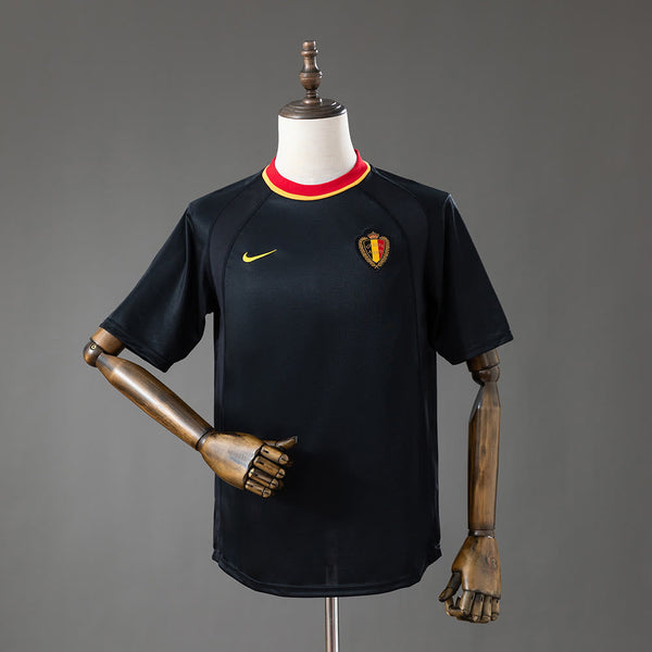 Camiseta Bélgica Visitante 2000 Adultos