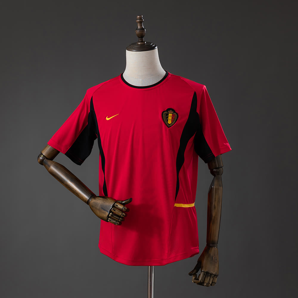 Camiseta Bélgica Local 2002 Adultos