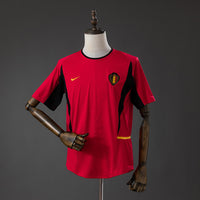 Camiseta Bélgica Local 2002 Adultos