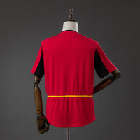 Camiseta Bélgica Local 2002 Adultos