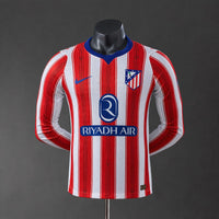 Camiseta Atlético de Madrid Local Manga Larga 26/27 Adultos [PLAYER VERSION]