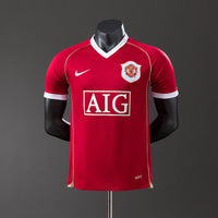 Camiseta Manchester United Local 06/07 Adultos [PLAYER VERSION]