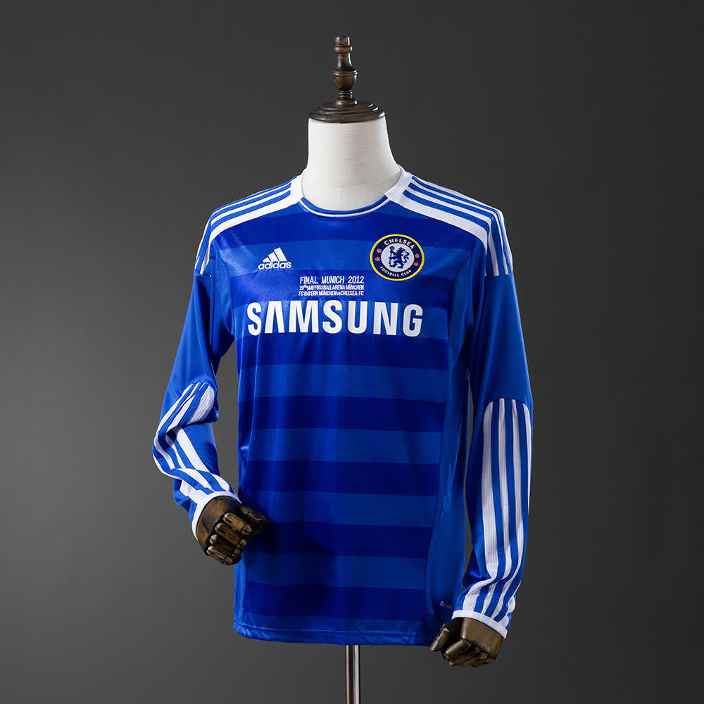 Camiseta Chelsea Local Manga Larga 11/12 Adultos