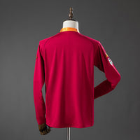 Camiseta Roma Local Manga Larga 00/01 Adultos