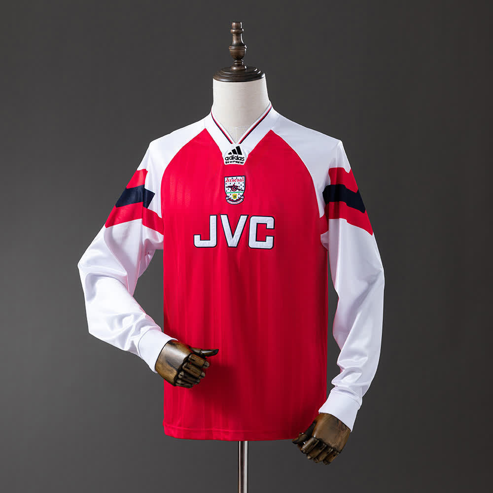 Camiseta Arsenal Local Manga Larga 92/94 Adultos