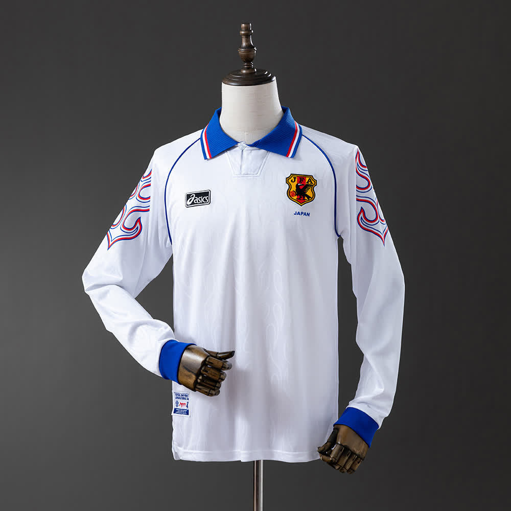 Camiseta Japón Visitante Manga Larga 1998 Adultos