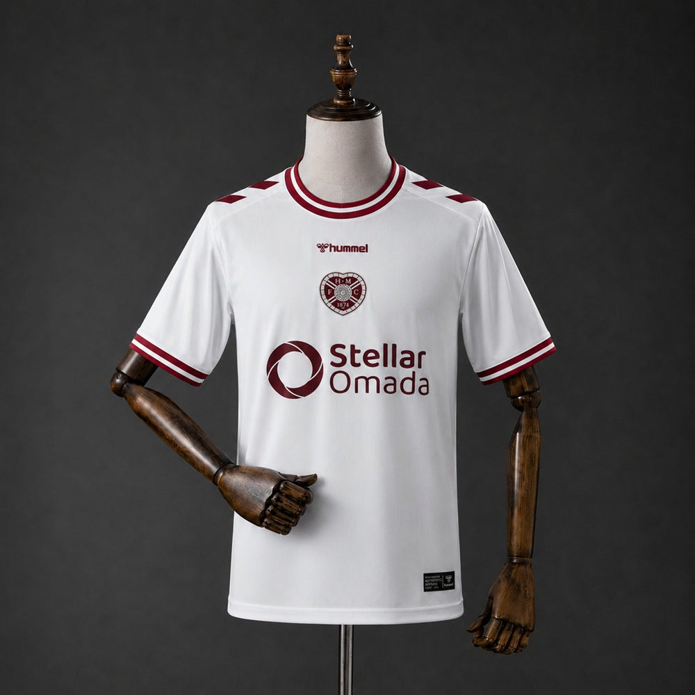 Camiseta Heart of Midlothian Visitante 26/27 Adultos