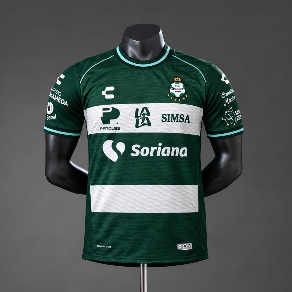 Camiseta Santos Laguna Local 26/27 Adultos [PLAYER VERSION]