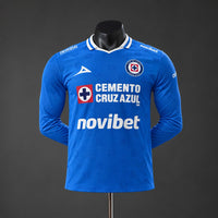 Camiseta Cruz Azul Local Manga Larga 26/27 Adultos [PLAYER VERSION]