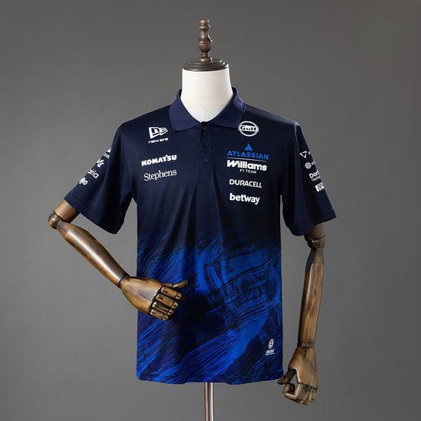 Polo Williams Racing F1 Azul Marino 2026 Adultos