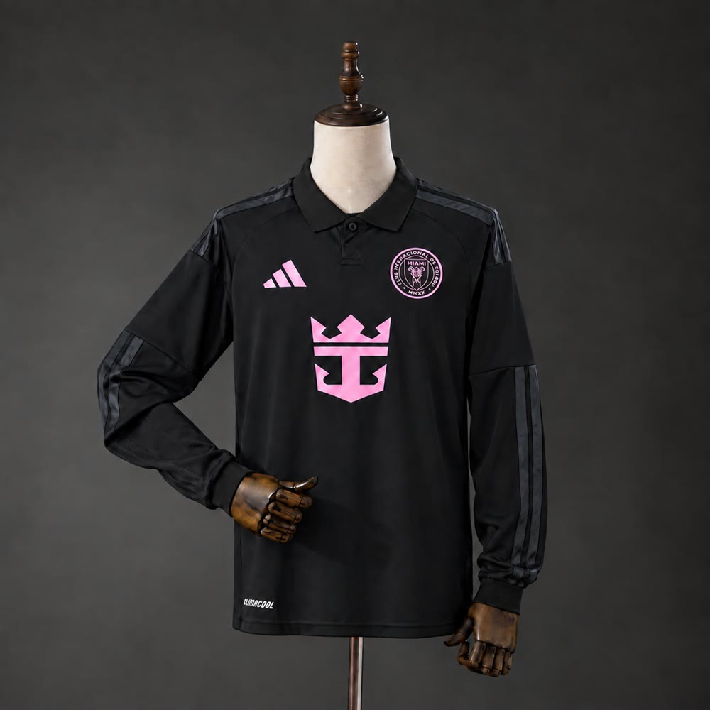 Camiseta Inter Miami Visitante Manga Larga 26/27 Adultos