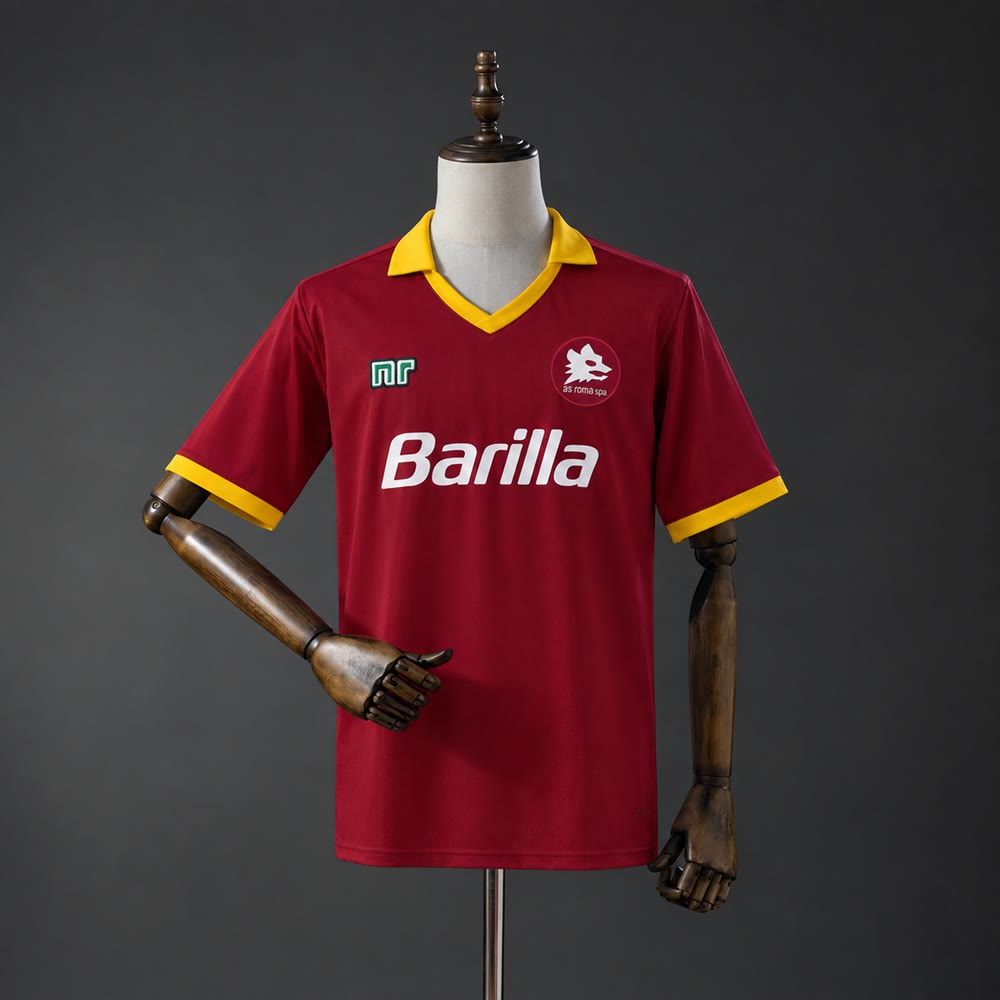 Camiseta Roma Local 89/90 Adultos