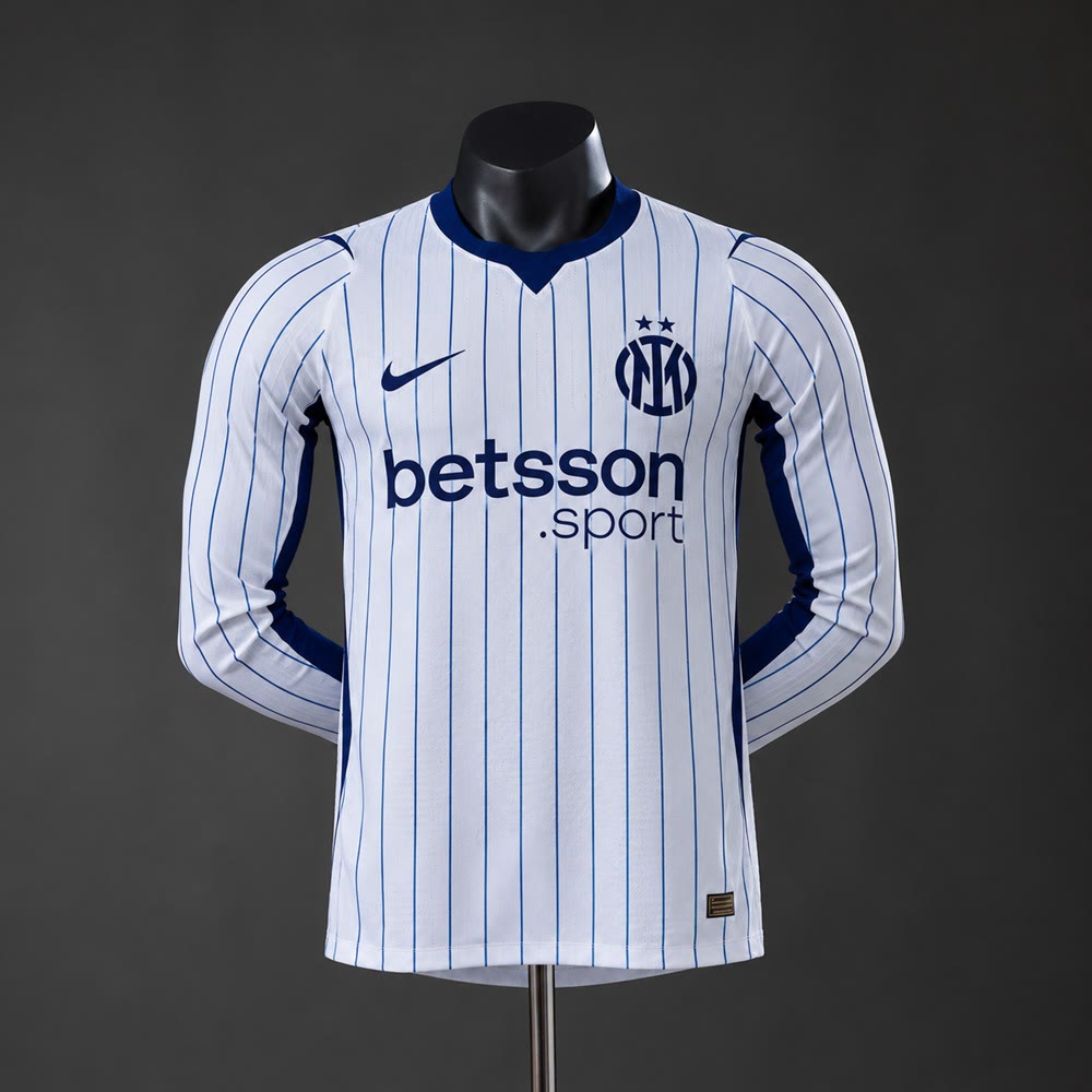 Camiseta Inter Visitante Manga Larga 26/27 Adultos [PLAYER VERSION]