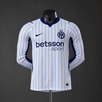Camiseta Inter Visitante Manga Larga 26/27 Adultos [PLAYER VERSION]