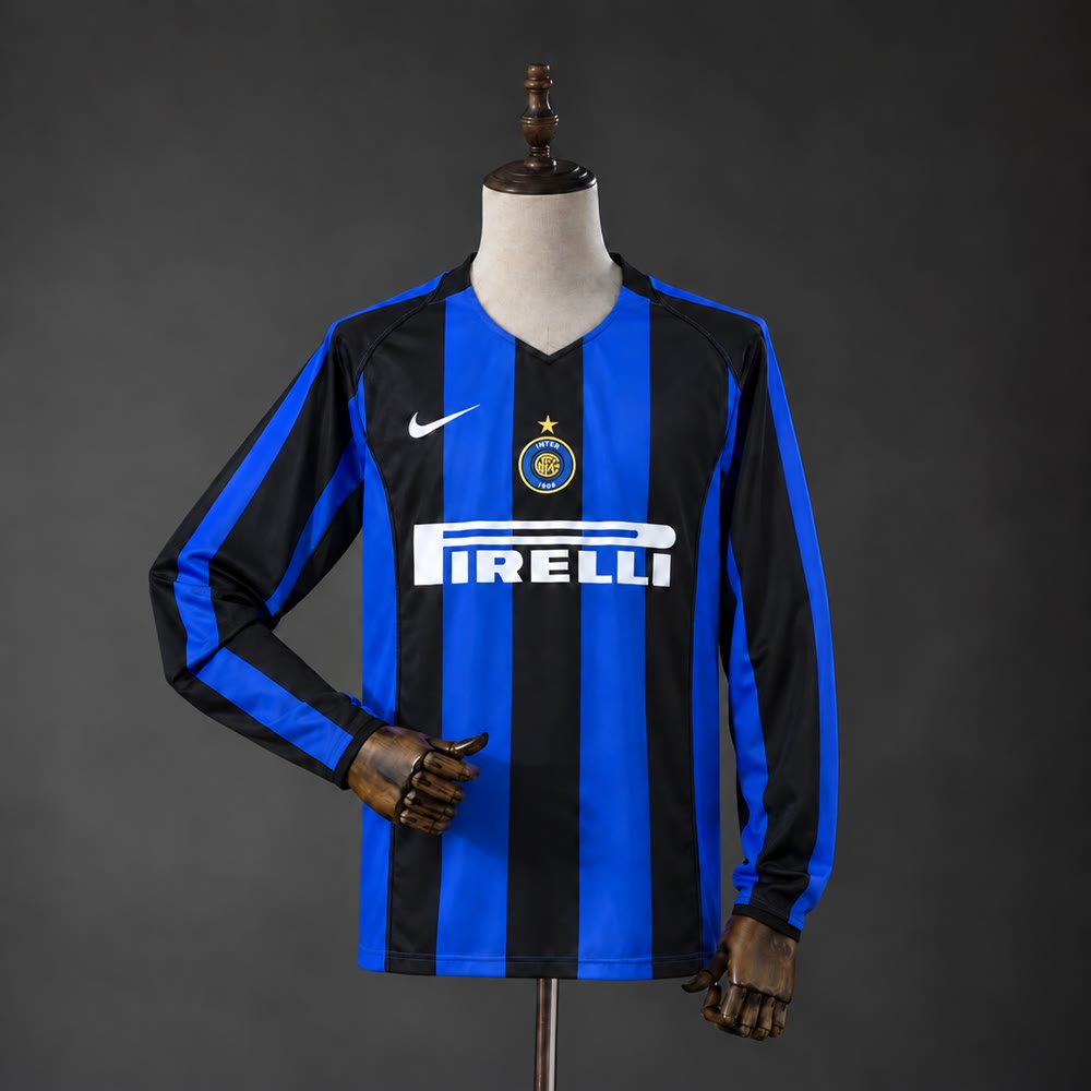 Camiseta Inter Local Manga Larga 04/05 Adultos